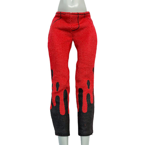 Monster High Ghoulia Doll Deluxe Fashion Pack Outfit Replacement Red & Black Pants