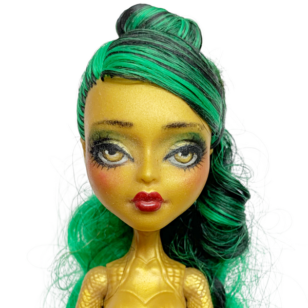 Monster High Jinafire Long Gloom & Bloom Custom Painted OOAK Replacement Doll