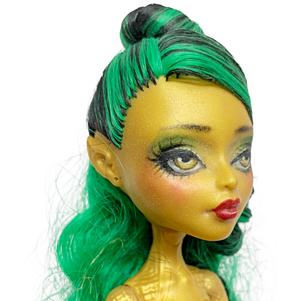 Monster High Jinafire Long Gloom & Bloom Custom Painted OOAK Replacement Doll