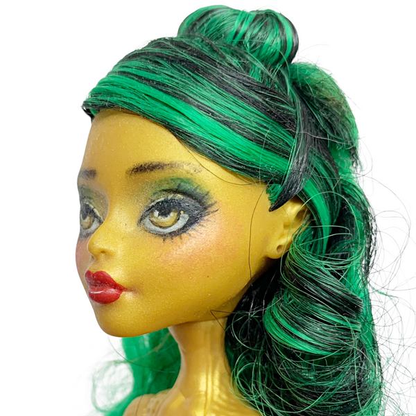 Monster High Jinafire Long Gloom & Bloom Custom Painted OOAK Replacement Doll