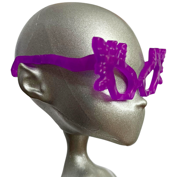 Monster High Abbey Bominable Geek Shriek Doll Replacement Purple Glasses