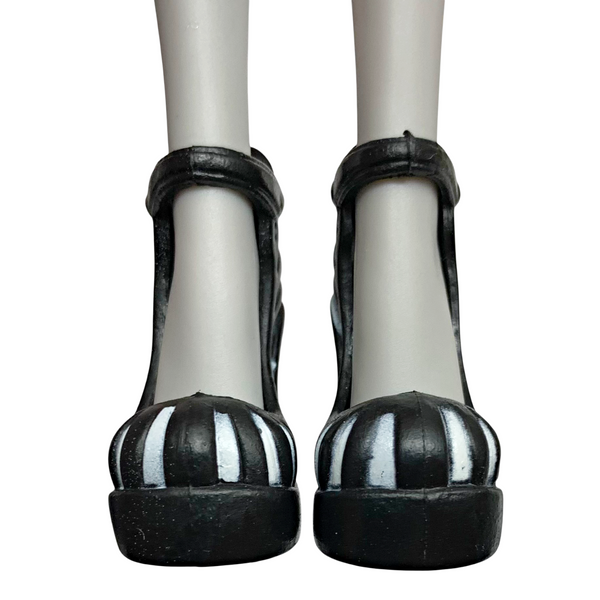 Monster High Frankie Stein Signature Doll Replacement Black & White Shoes
