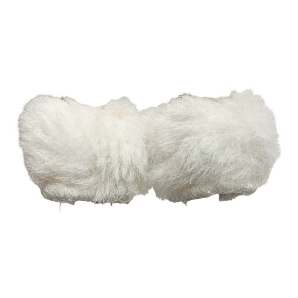 White Faux Fur Arm Or Leg Wraps Fit My Scene Barbie Dolls