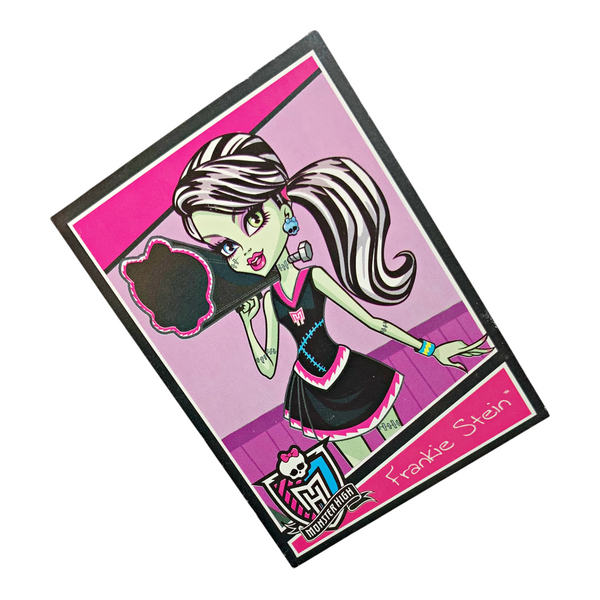 Monster High Frankie Stein Fearleading Scream Uniform Fashion Pack Replacement Character Card