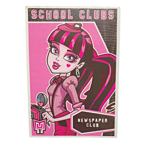 Monster High Draculaura Newspaper Club Doll Fashion Pack Outfit Replacement Card