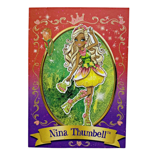 Ever After High Nina Thumbell 1st Chapter Doll Replacement Character Card