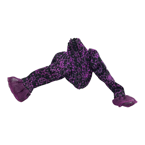 Monster High Elissabat Frights Camera Action Doll Outfit Replacement Shrug Top