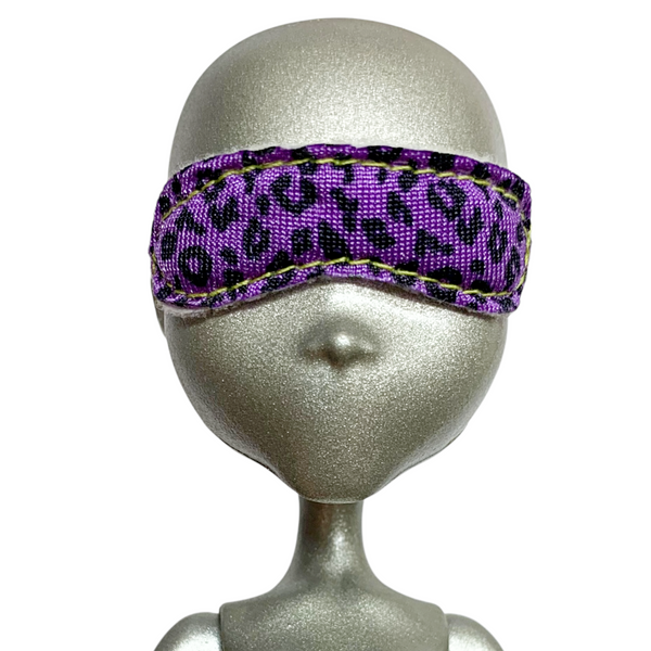 Monster High Clawdeen Wolf Dead Tired Doll Replacement Purple Sleep Mask