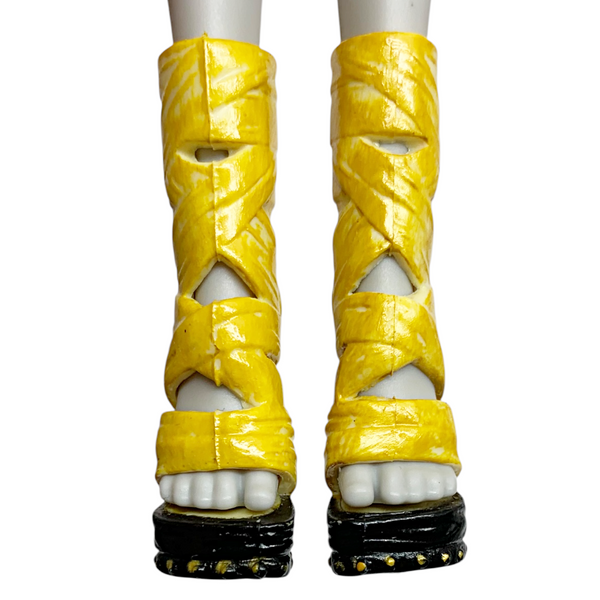 Monster High Cleo De Nile 1st Wave Original Doll Replacement Mummy Wrap Style Shoes