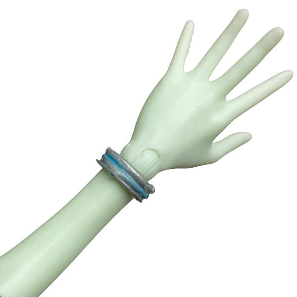 Monster High Frankie Stein Doll Replacement Signature Original Style Silver Bracelet