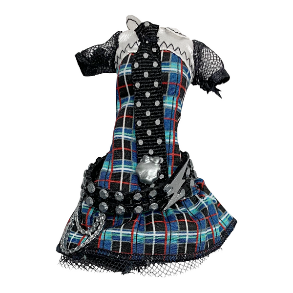 Monster High Frankie Stein Doll Outfit Replacement Signature Original Style Dress With Belt