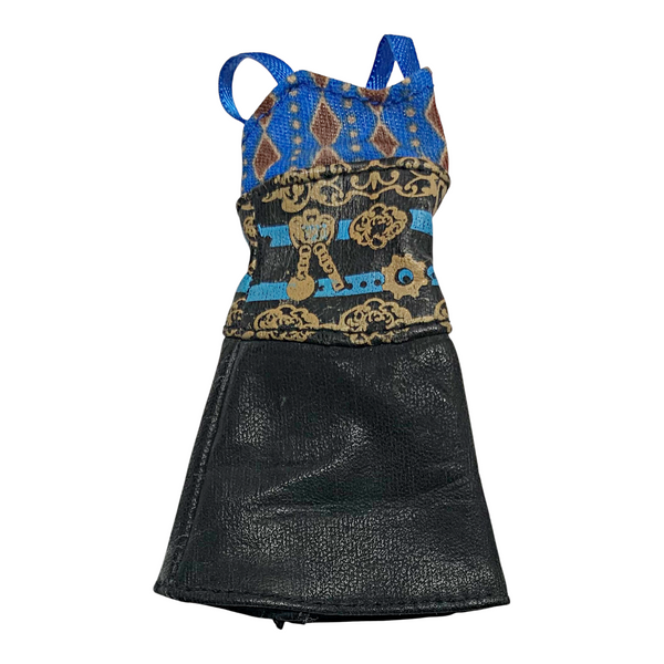 Monster High Robecca Steam Signature Doll Outfit Replacement Black & Blue Dress