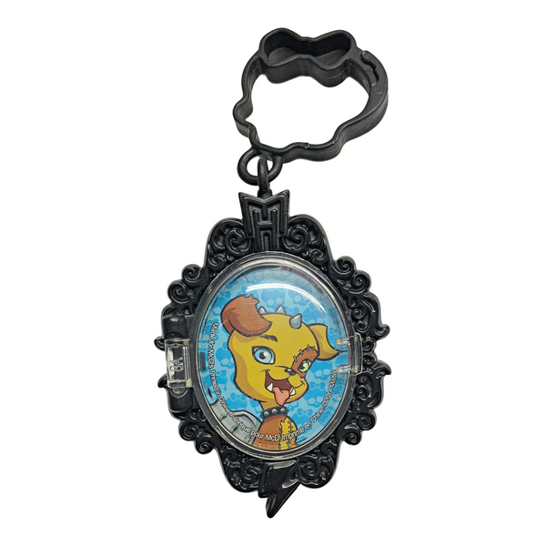 Monster High McDonald's Happy Meal Toy Ghoulfriend Locket Keychain Set