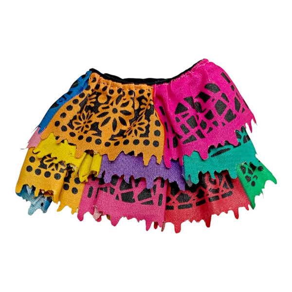 Monster High Skelita Calaveras Scaris Doll Outfit Replacement Colorful Layered Skirt