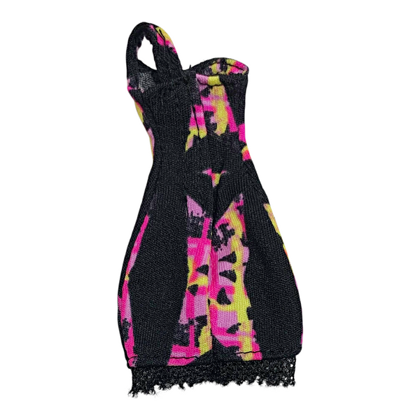 Monster High Venus McFlytrap Music Festival Doll Outfit Replacement Black And Pink Dress