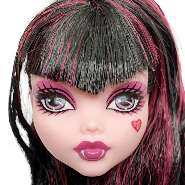 Monster High Draculaura Skull Shores Doll Replacement Head Part