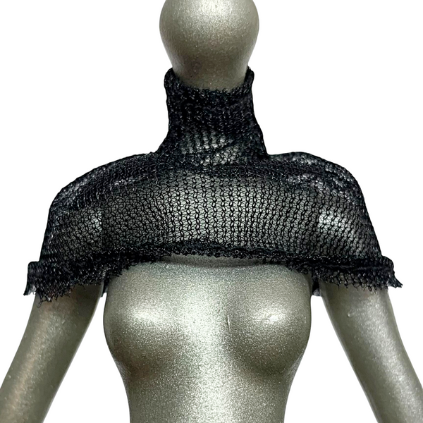 Monster High Luna Mothews Boo York Gala Doll Outfit Replacement Black Shrug Collar