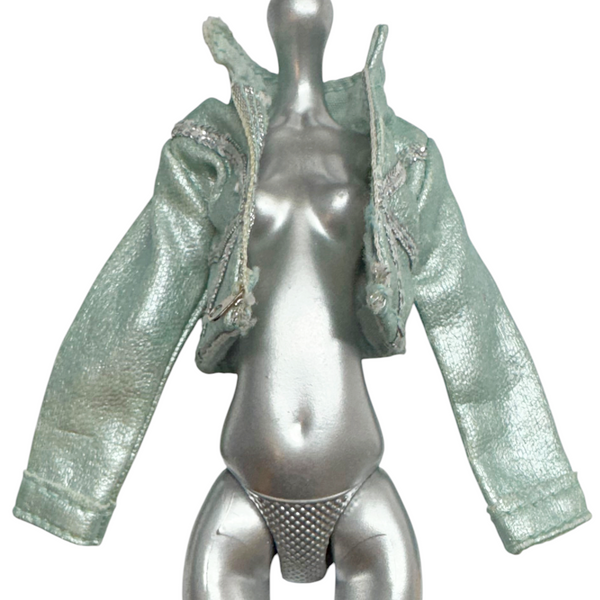 Bratz Yasmin Pretty 'N' Punk Doll Outfit Replacement Light Blue Jacket