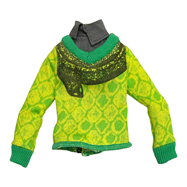 Monster High Deuce Gorgon Boo York Comet-Crossed Couple Doll Replacement Green Shirt