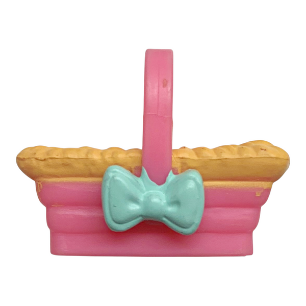 Littlest Pet Shop #2668 #2669 Bunny Rabbit Nap Time With Mommy Replacement Basket