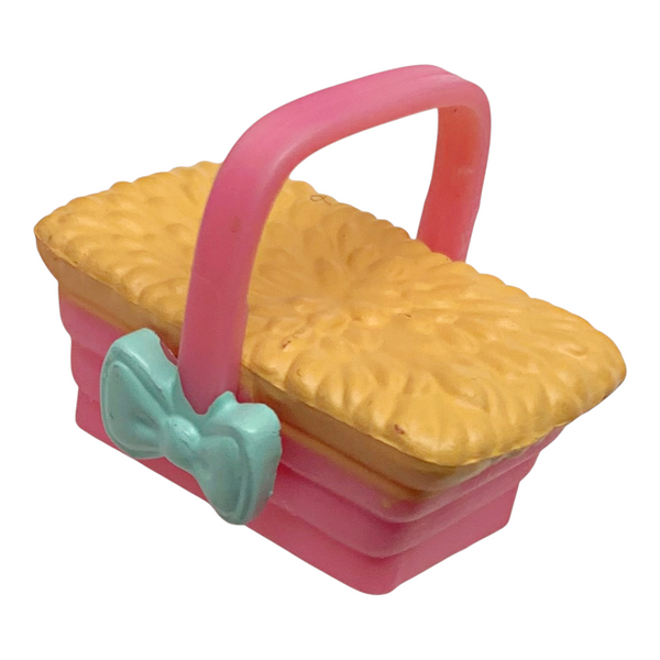 Littlest Pet Shop #2668 #2669 Bunny Rabbit Nap Time With Mommy Replacement Basket