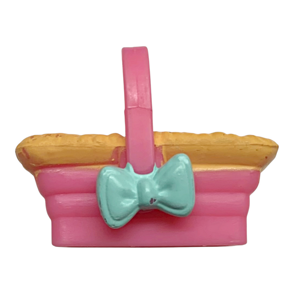 Littlest Pet Shop #2668 #2669 Bunny Rabbit Nap Time With Mommy Replacement Basket