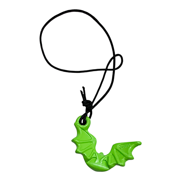 Zelfs Flamy Dragon Doll Replacement Green Charm Necklace Accessory