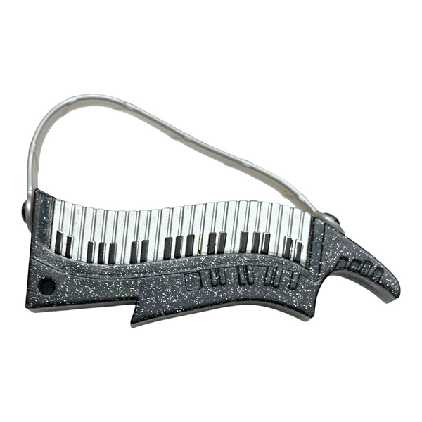 L.O.L. Surprise Doll Size Replacement Black Glitter Keyboard Accessory Part
