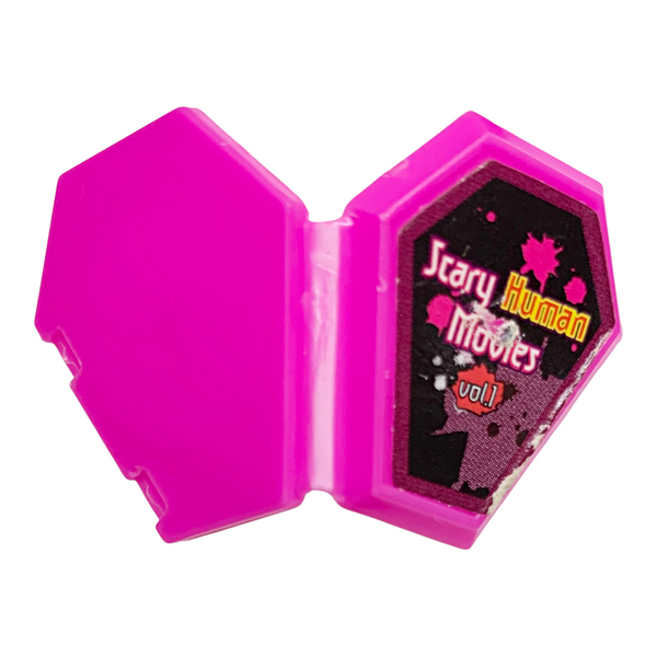 Monster High Draculaura Dead Tired Doll Replacement Empty Pink Scary Human Movies Case