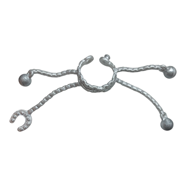 Equestria Girls Doll Size Replacement Silver Chains Necklace Accessory