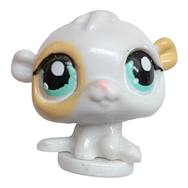 Littlest Pet Shop LPS Teeniest Tiniest Wearables White Hamster Figure