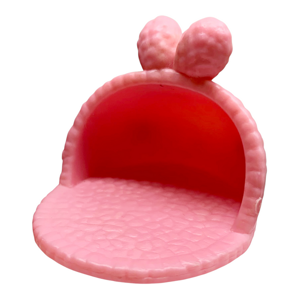 Littlest Pet Shop LPS Pink Bunny Slipper Bed Accessory
