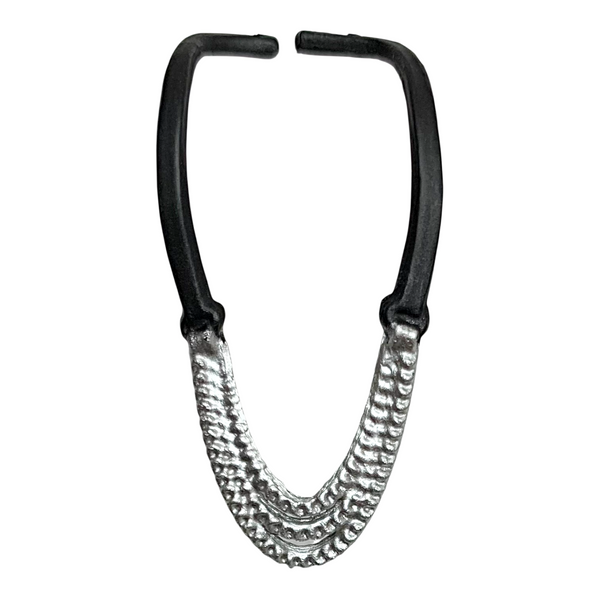 Black & Silver Chains Necklace Accessory Fits Monster High Size Dolls