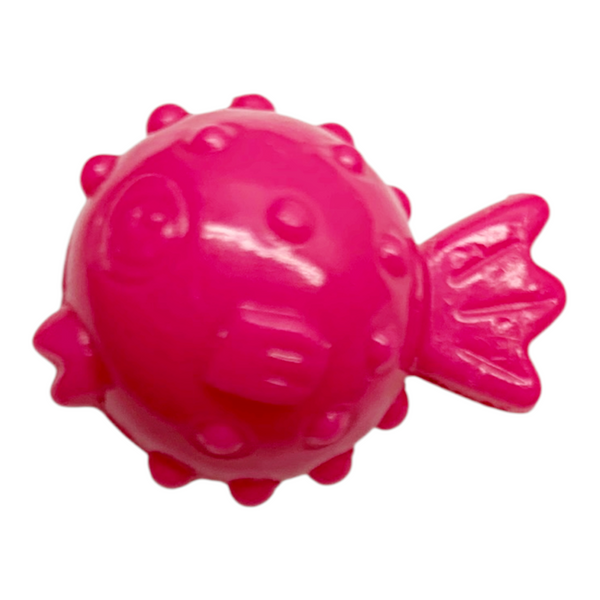 Small Pink Blowfish Toy Accessory Part Compatible With Littlest Pet Shop