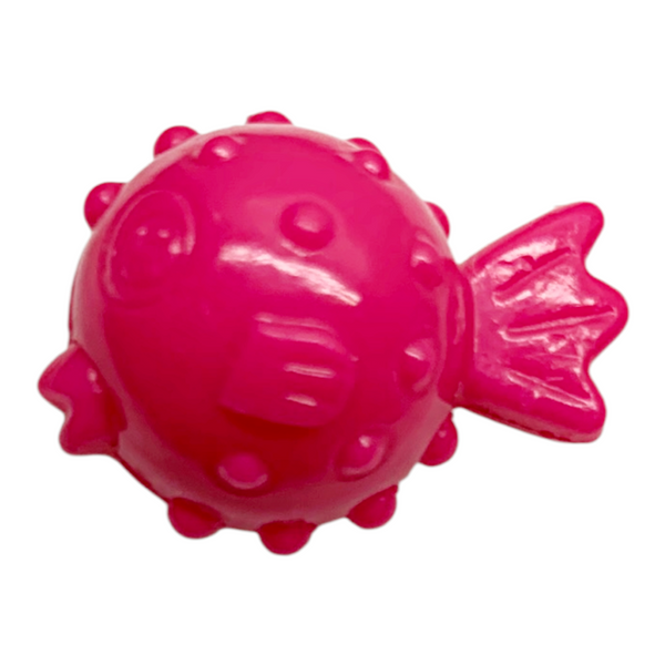 Small Pink Blowfish Toy Accessory Part Compatible With Littlest Pet Shop