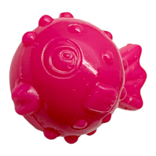 Small Pink Blowfish Toy Accessory Part Compatible With Littlest Pet Shop