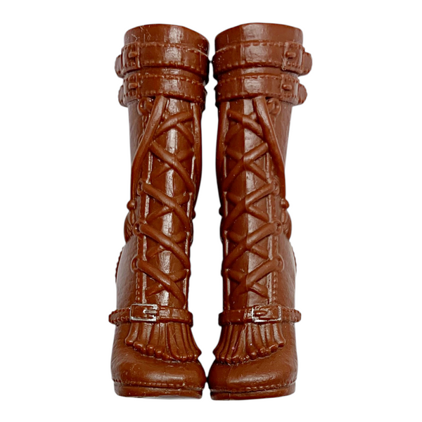 Ever After High Cerise Hood 1st Chapter Doll Replacement Shoes Brown Boots