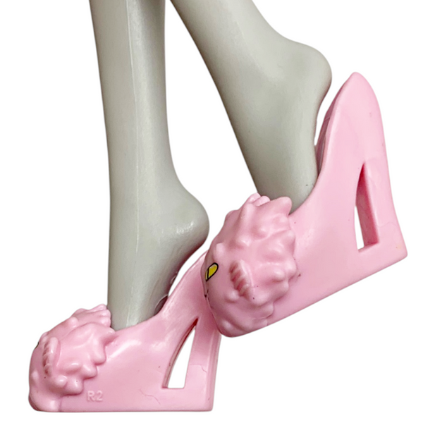 Monster High Lagoona Blue Hydration Station Doll Replacement Shoes Pink Slippers