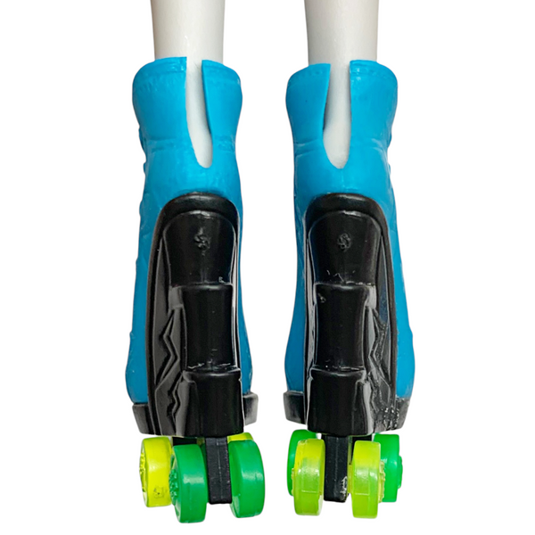 Monster High Frankie Stein Roller Maze Doll Replacement Blue Skates Shoes