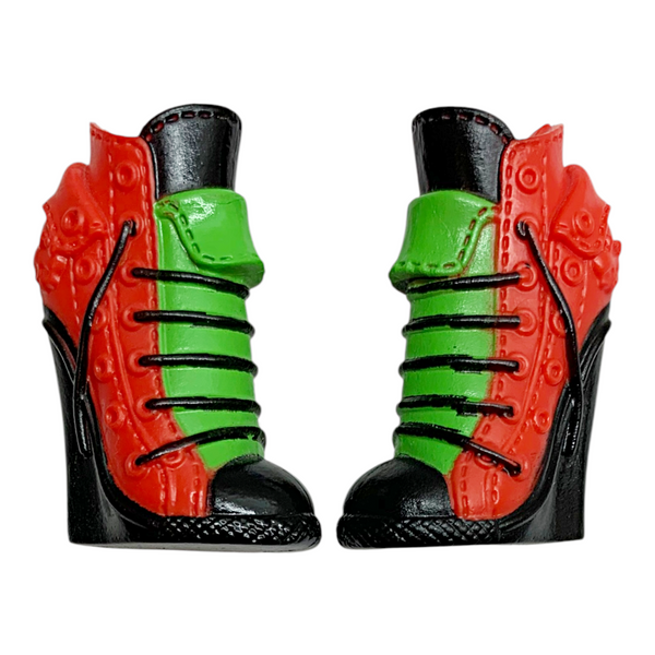 Monster High Ghoulia Yelps Comic Book Club Fashion Pack Replacement Boots Shoes