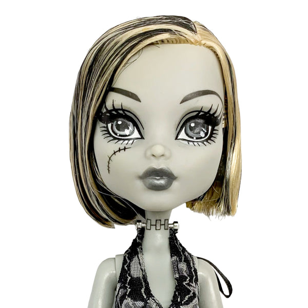 Monster High Skull Shores Black & White Variant Frankie Stein Doll With Outfit