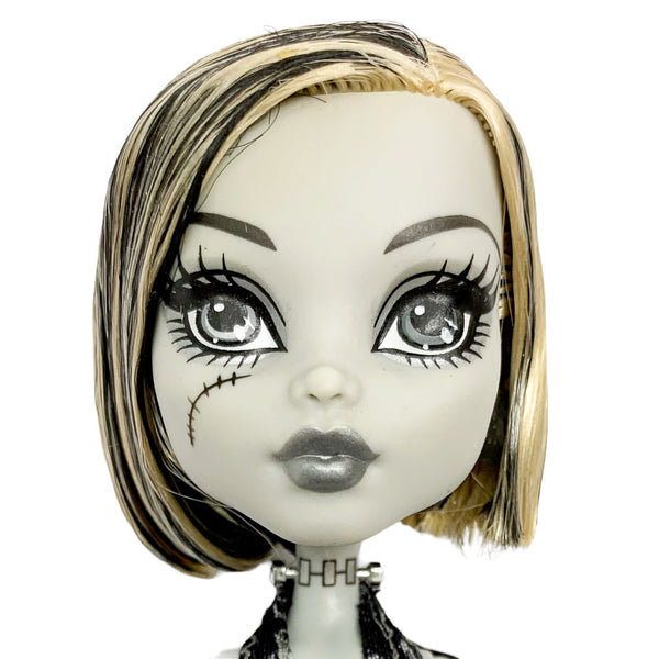 Monster High Skull Shores Black & White Variant Frankie Stein Doll With Outfit