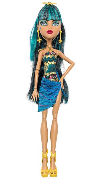 Monster High Cleo De Nile 13 Wishes Desert Frights Oasis Doll With Outfit