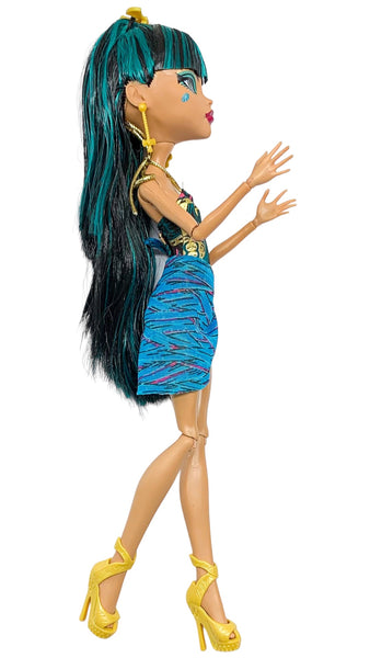 Monster High Cleo De Nile 13 Wishes Desert Frights Oasis Doll With Outfit