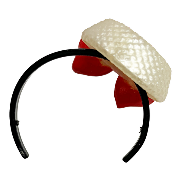 Ever After High Apple White Hat-Tastic Tea Party Doll Replacement Red Bow Hat Headband