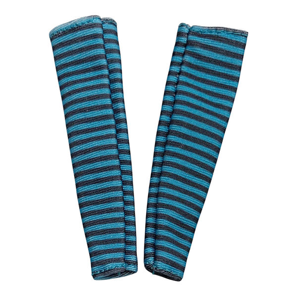 Bratz Treasurez Cloe Doll Replacement Black & Blue Striped Leg Warmer Style Socks