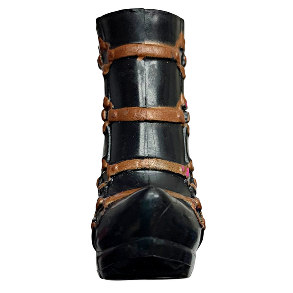Bratz Bratzillaz Glam Gets Wicked Meygana Broomstix Doll Replacement Black & Bronze Shoe