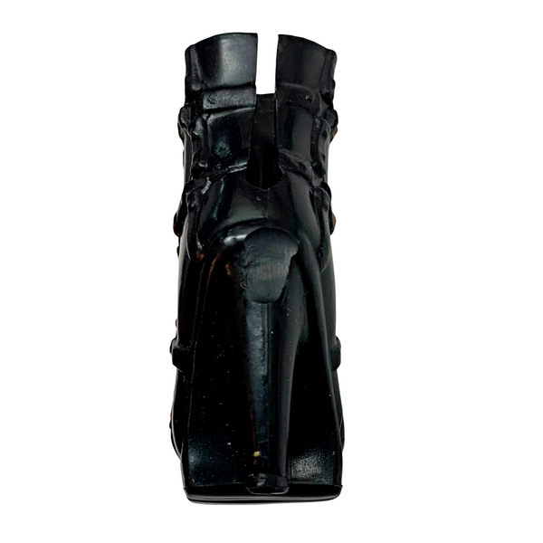 Bratz Bratzillaz Glam Gets Wicked Meygana Broomstix Doll Replacement Black & Bronze Shoe
