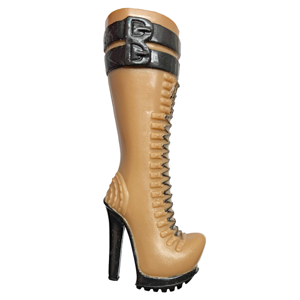 Bratz Bratzillaz Glam Gets Wicked Yasmina Clairvoya Doll Replacement Brown & Black Shoe