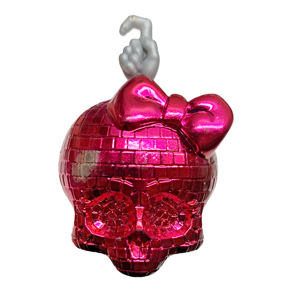 Monster High School Playset Replacement Pink Skullette Skull Disco Ball Part